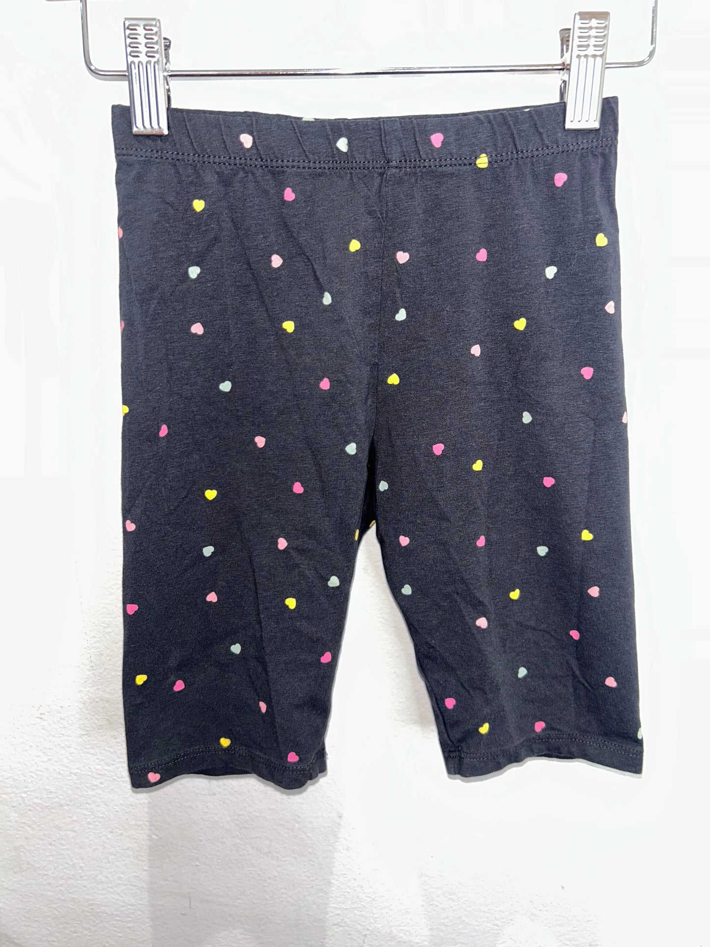 Confetti heart bike shorts 8-9y