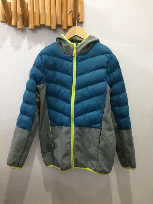 Light weight teal and grey jacket 11-12y