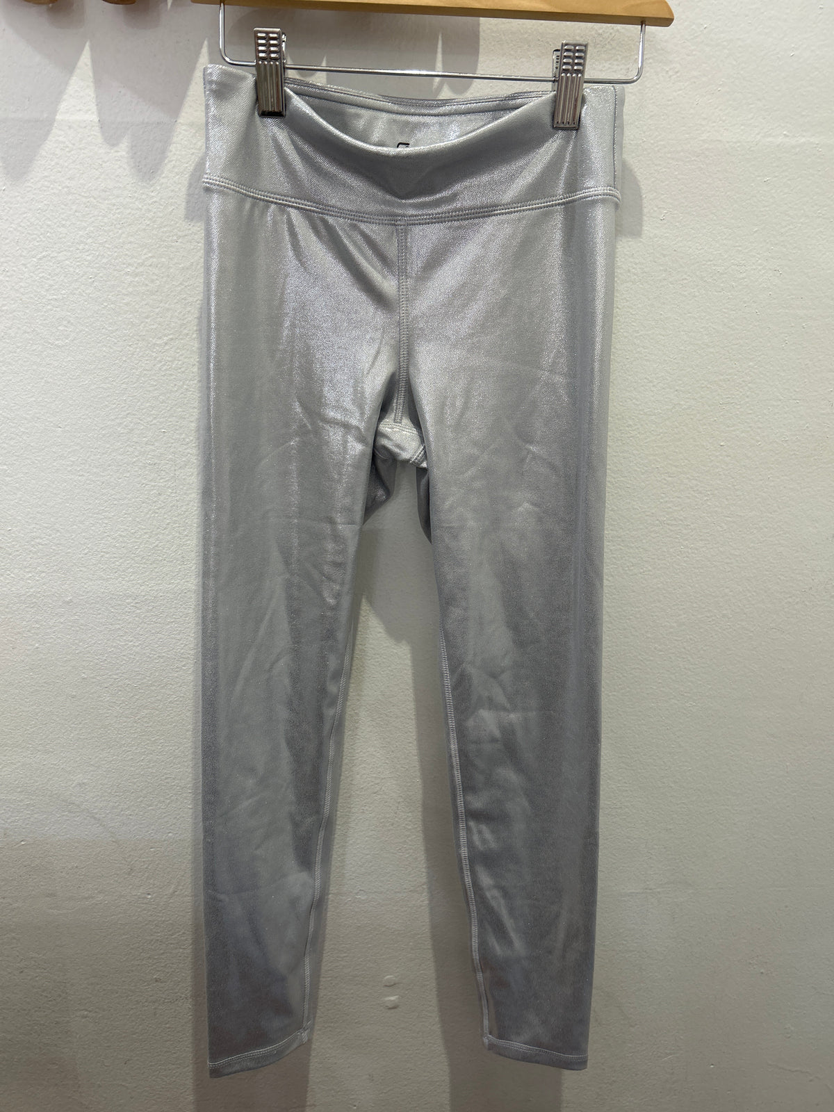 Silver leggings 10y
