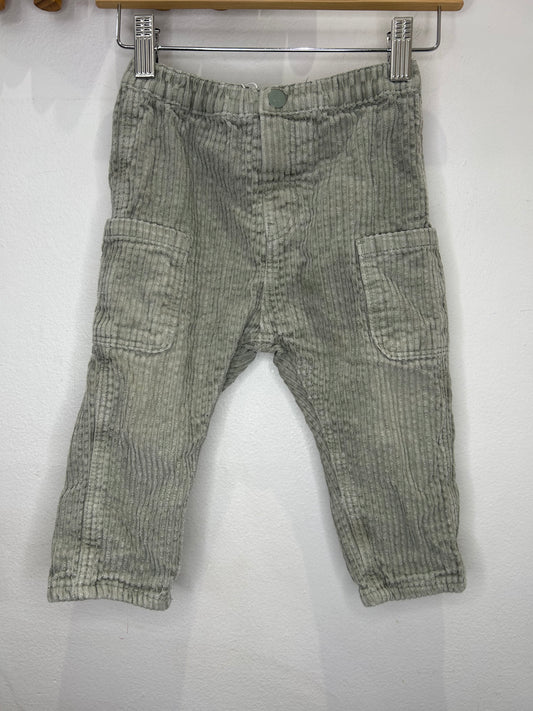 Sage cordoruy pants 12-18m