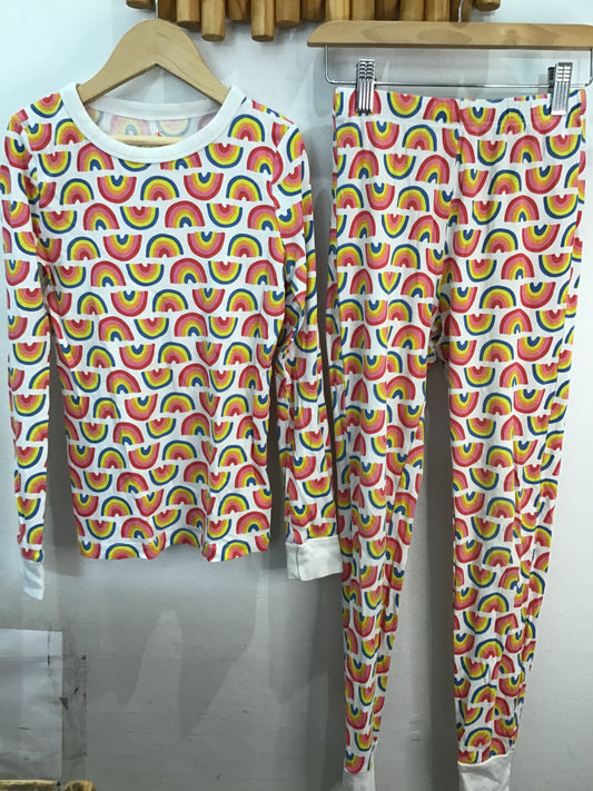 Pyjamas rainbow 10-12y