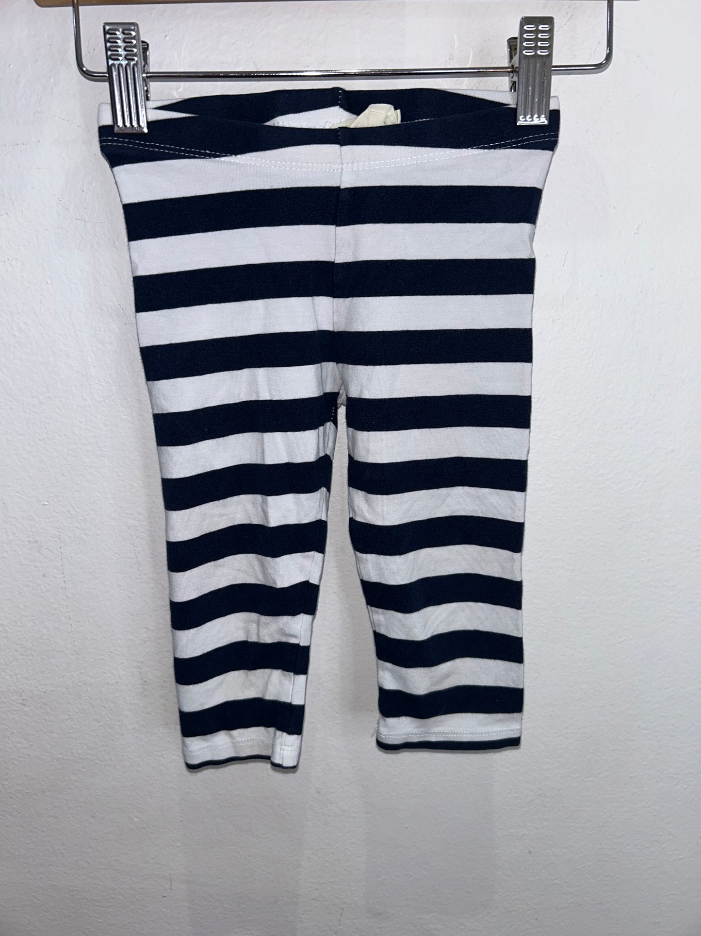 Striped pedal pushers 3-4y