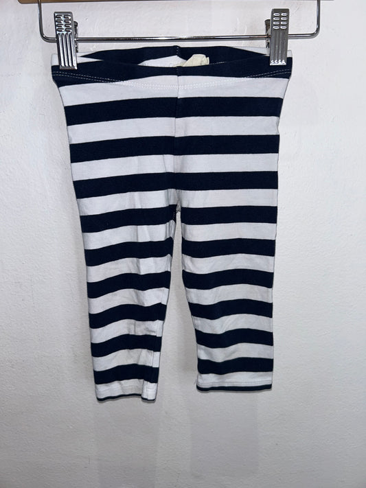 Striped pedal pushers 3-4y