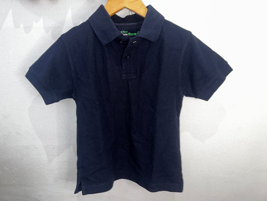 Dark navy polo 4y