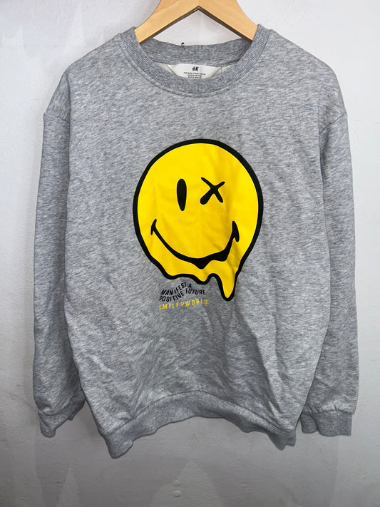 Smiley World pullover 10-12y