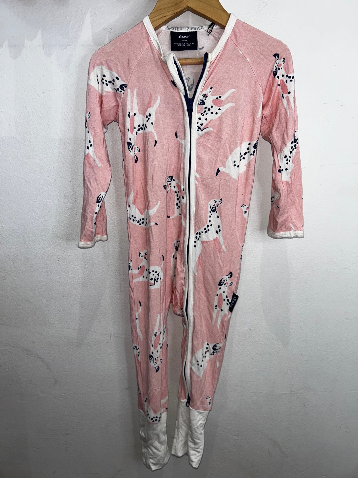 Zipster dalmatians sleeper 12-18m