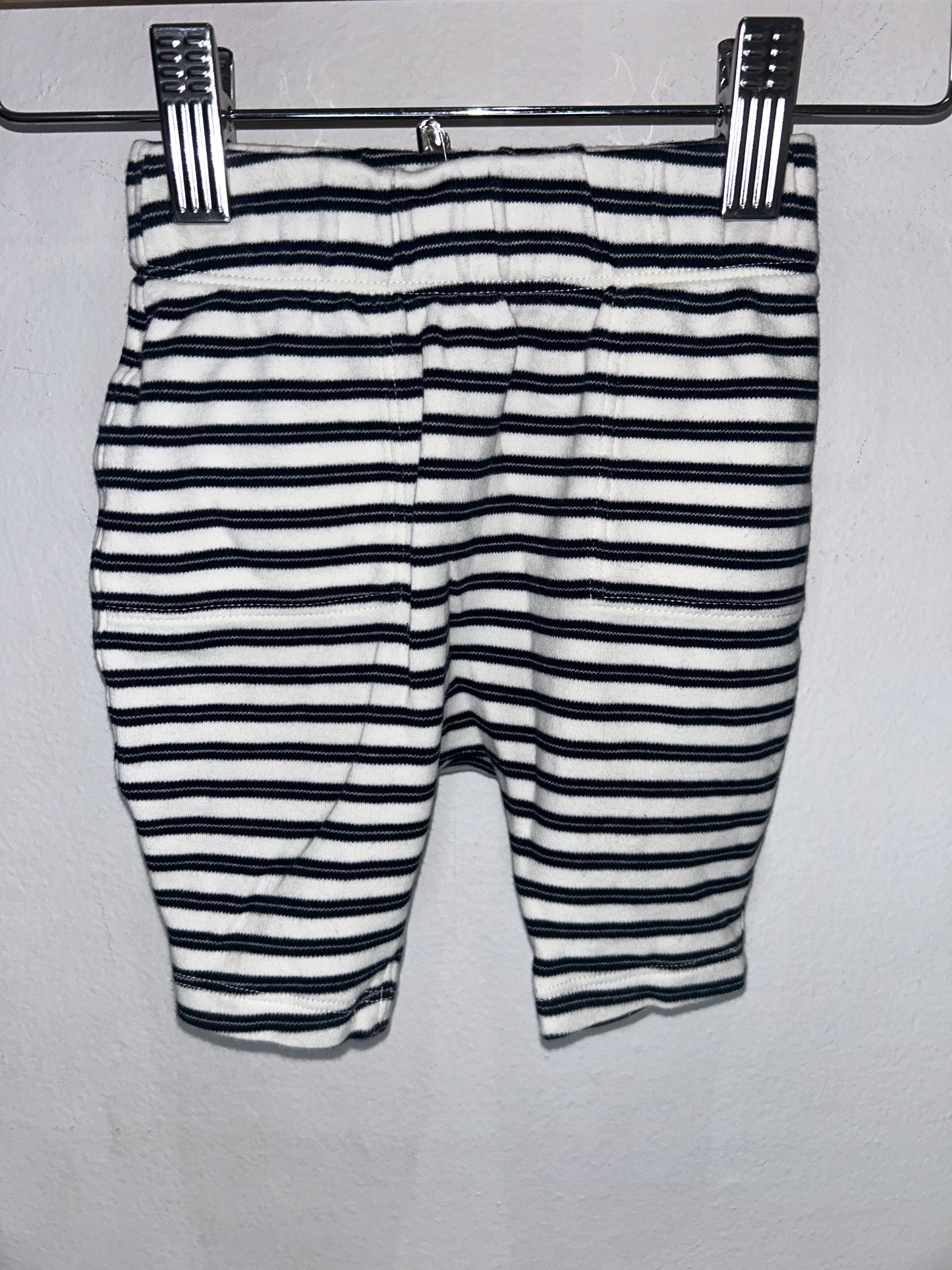 Striped harem pants 0-3m