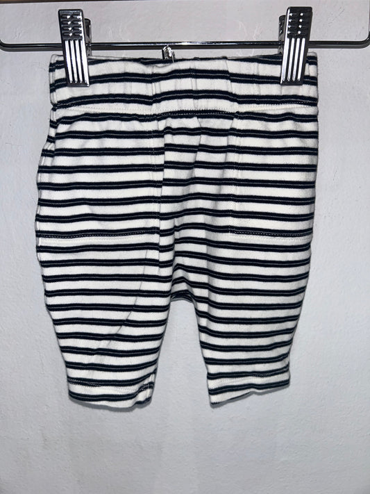 Striped harem pants 0-3m