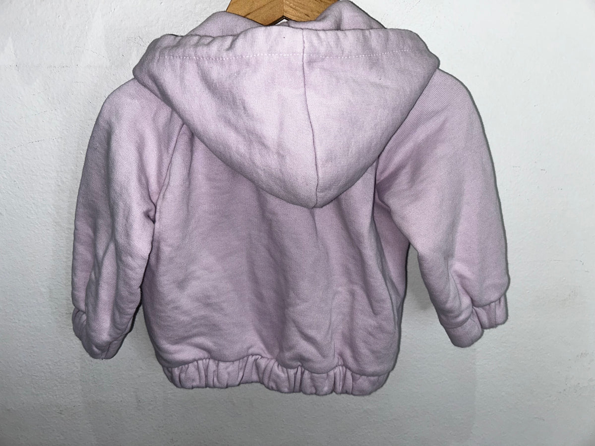 Lavender sweatshirt 9-12m