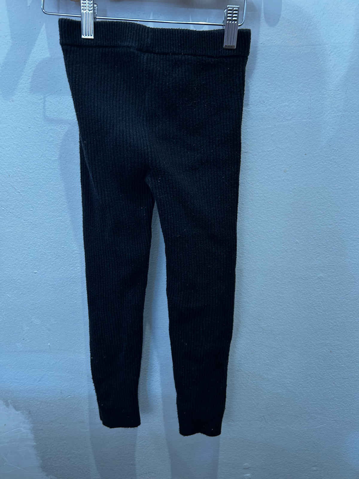 Brown leopard lined leggings 6-7y
