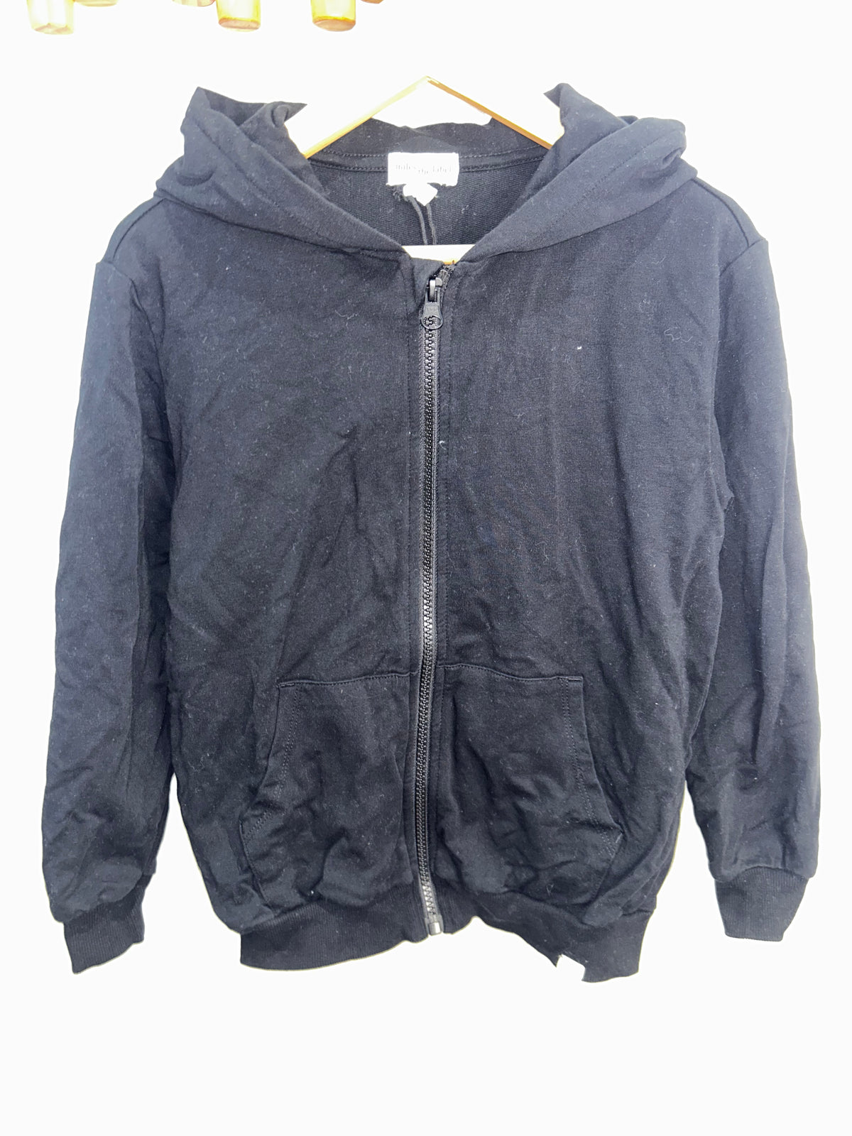 Miles the Label black sweatshirt 7y B