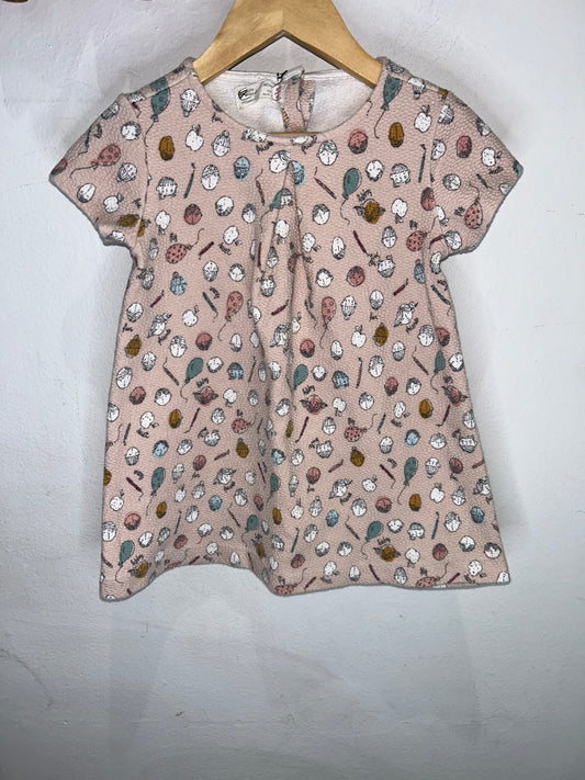 Friendly Faces Dress 2-3y