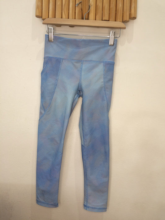 Baby blue activewear leggings 6-7y