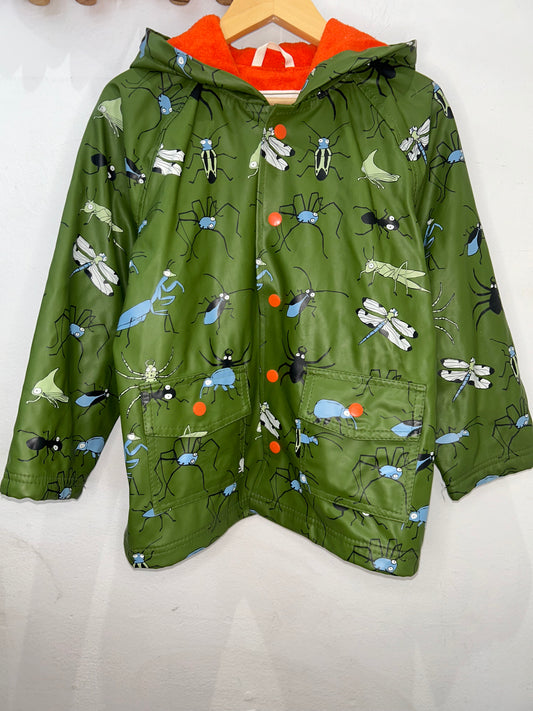Hatley bugs rain jacket 6y