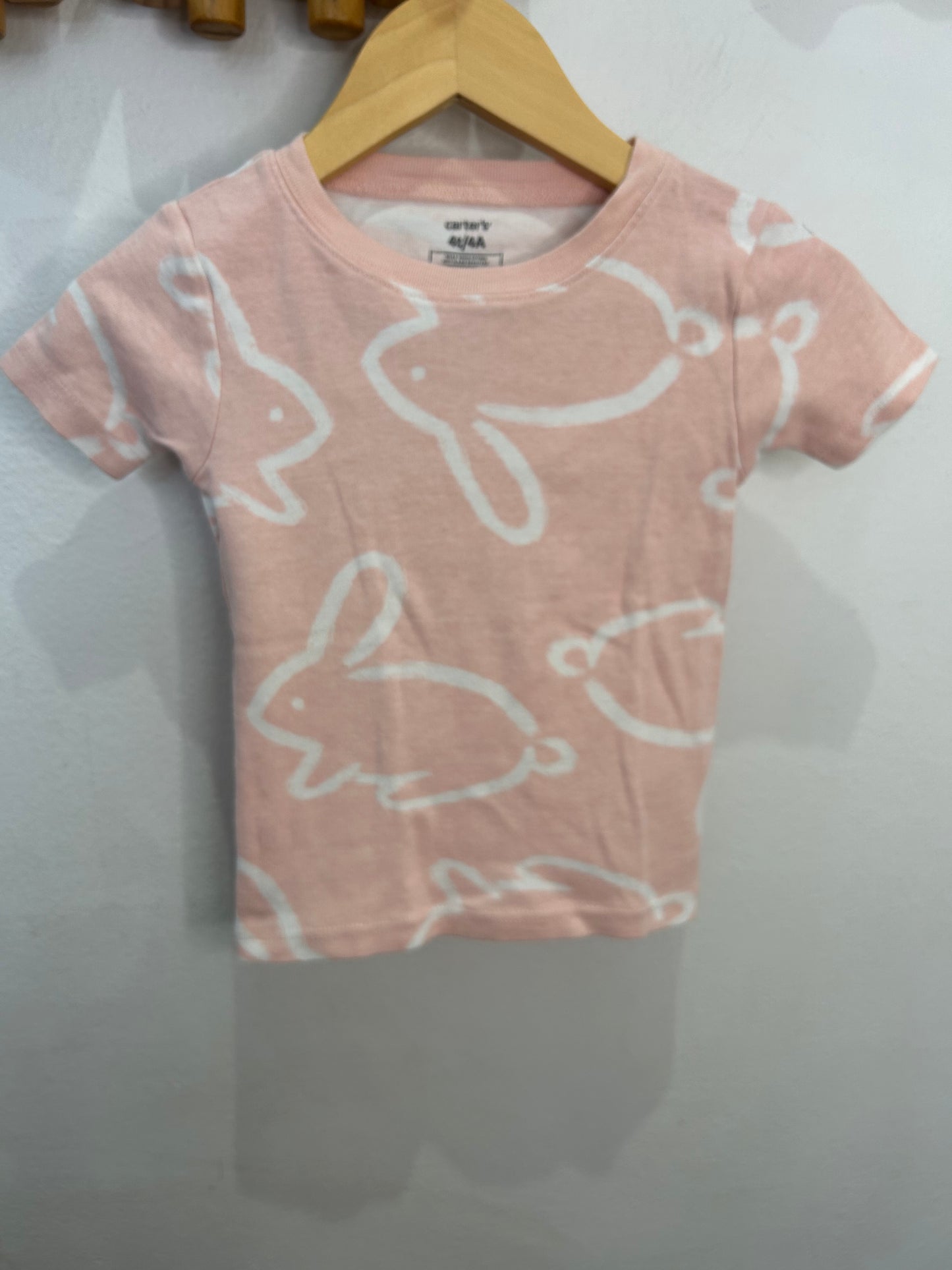 Bunny pink pyjamas 4-5y