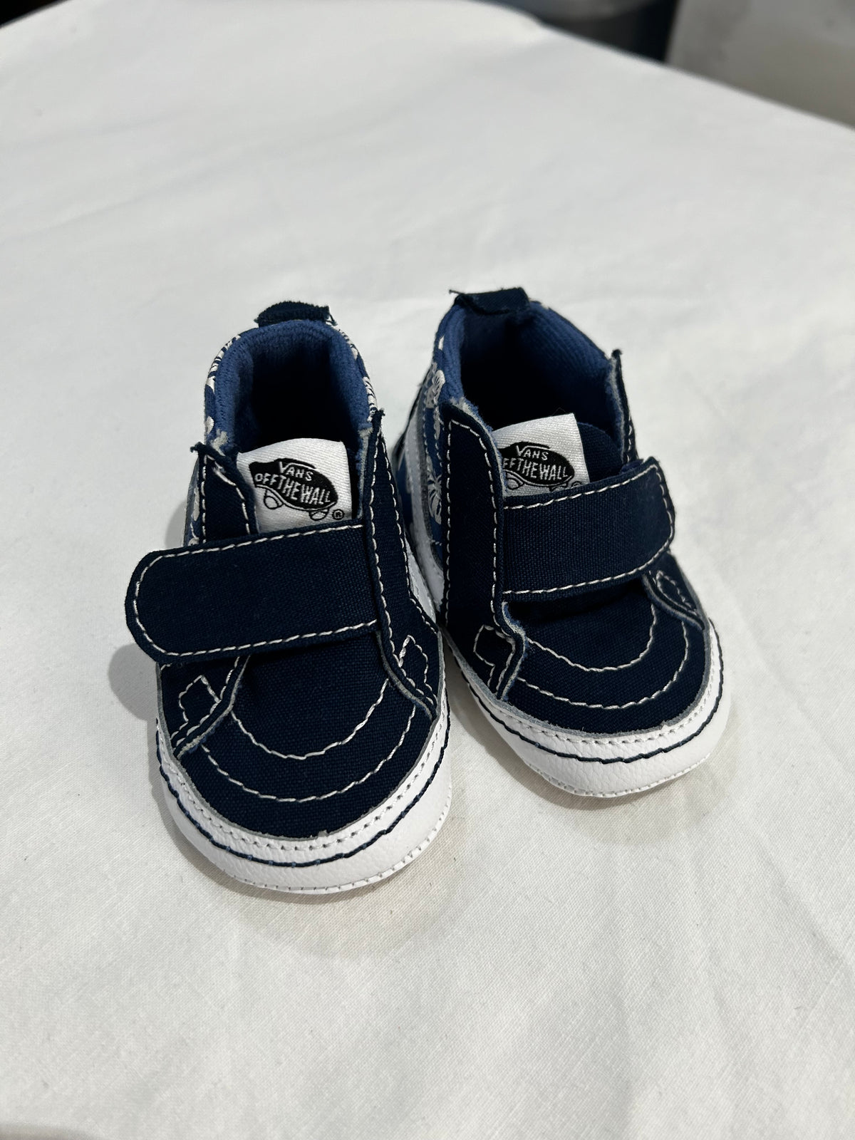 C2 blue soft sole Vans