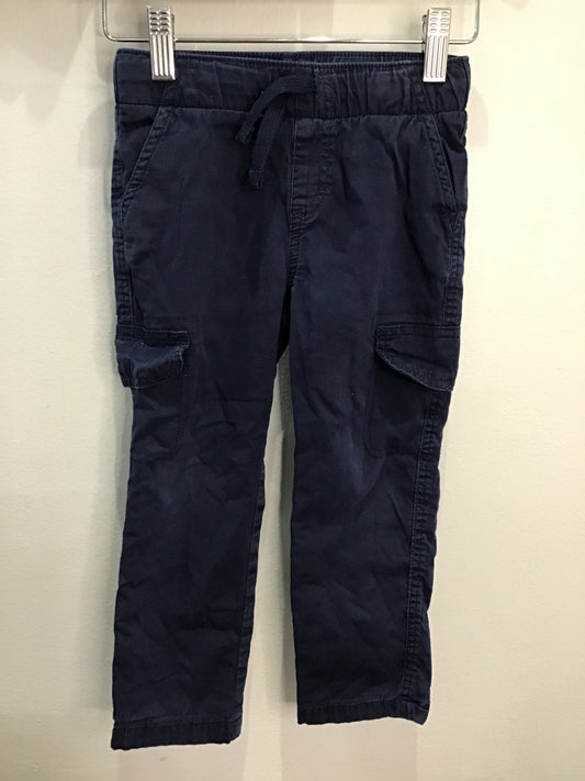 Blue drawstring chinos 3y
