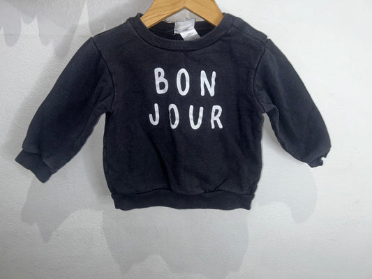 Bonjour pullover 18m