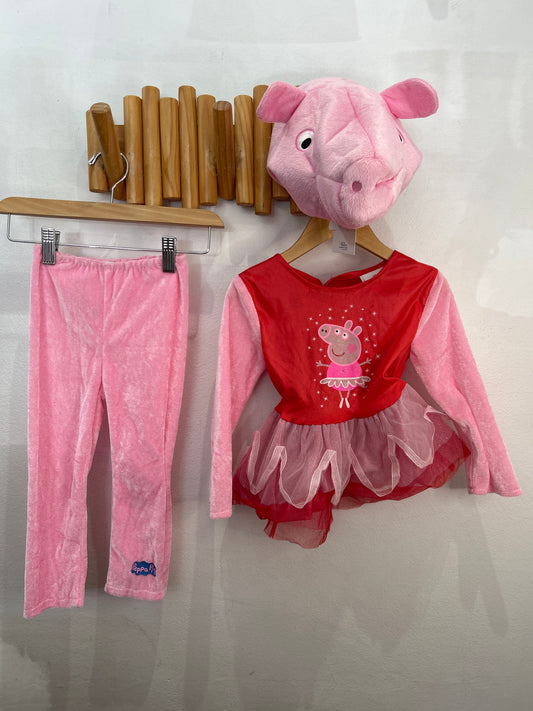 Peppa Pig costume 2y
