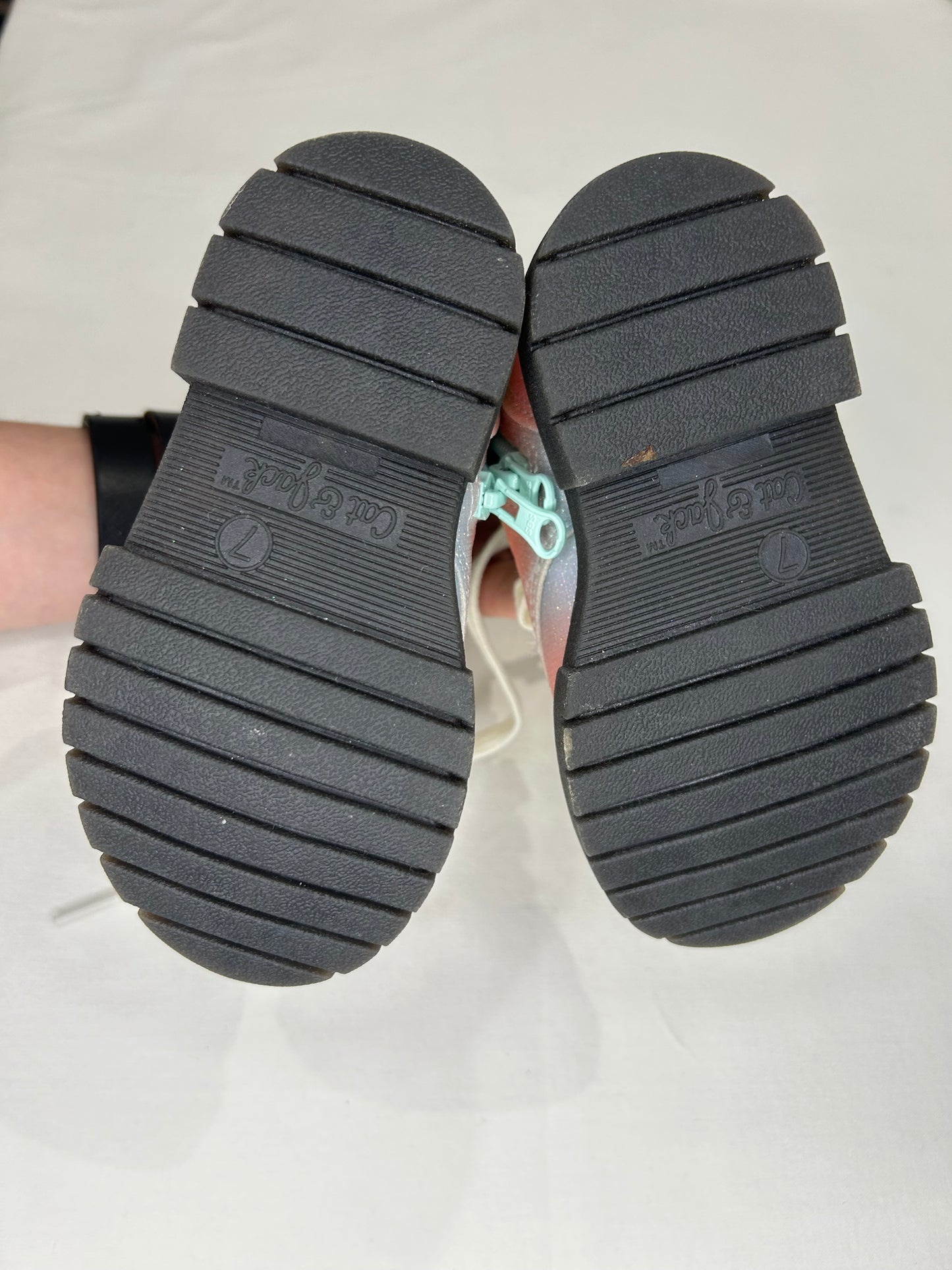 C7 sparkly pastel boots