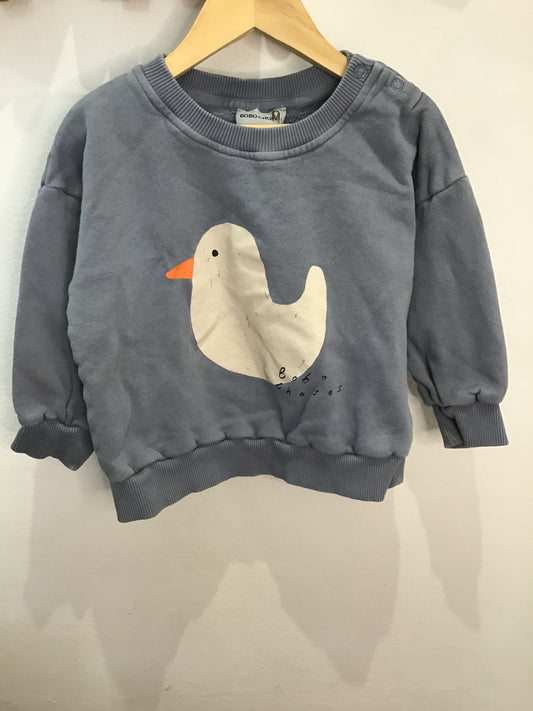 Bobochoses duck pullover 24m