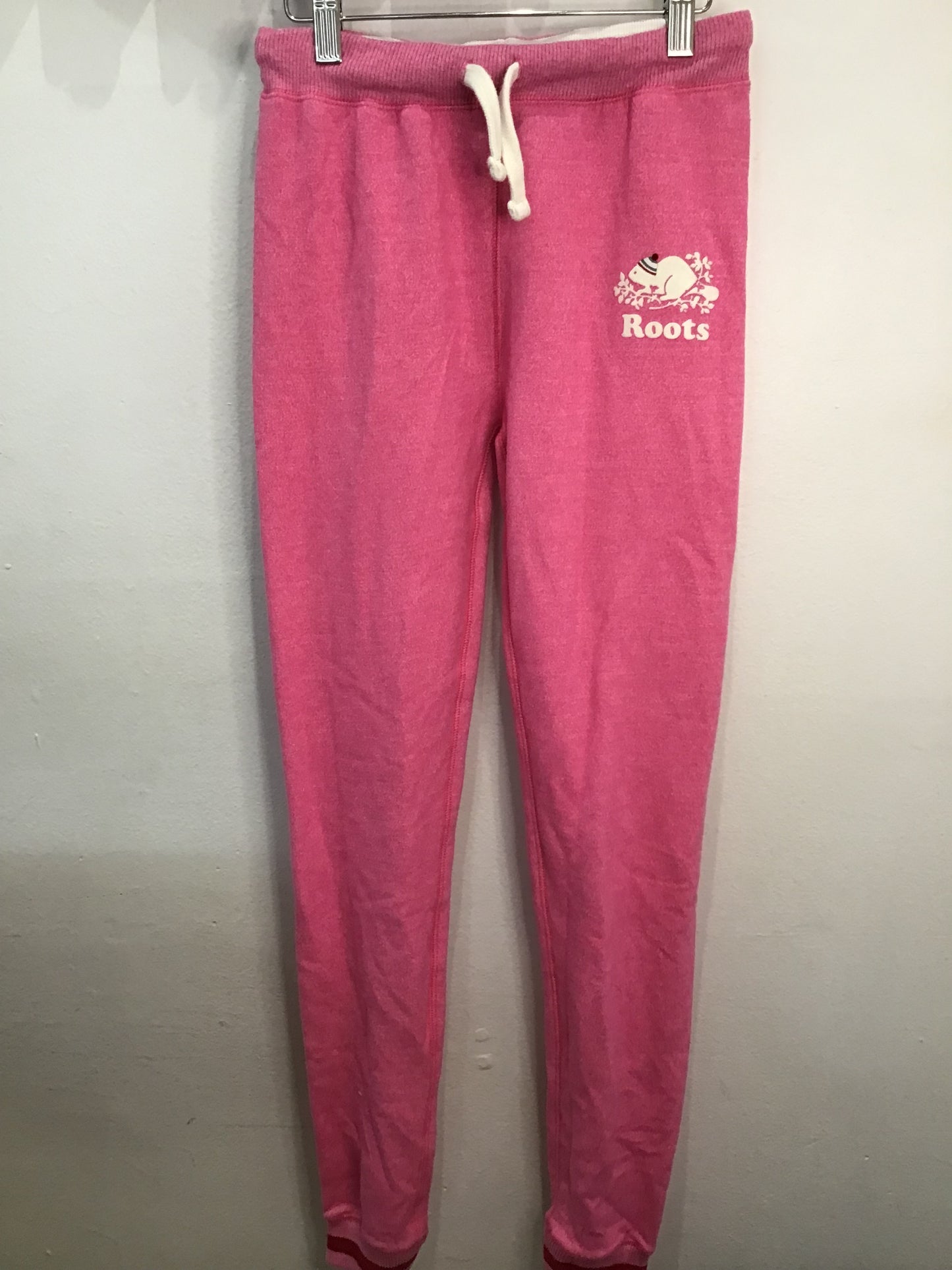 Pants Roots pink logo joggers 10y