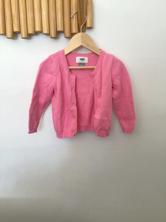Pink cardigan 18-24m