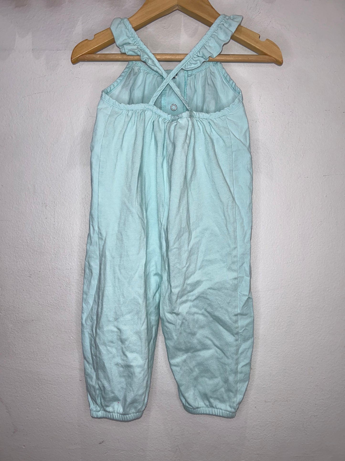 Light blue romper 9-12m