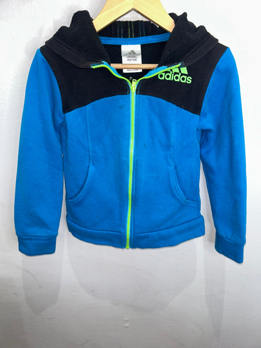 Adidas blue sweatshirt 4y