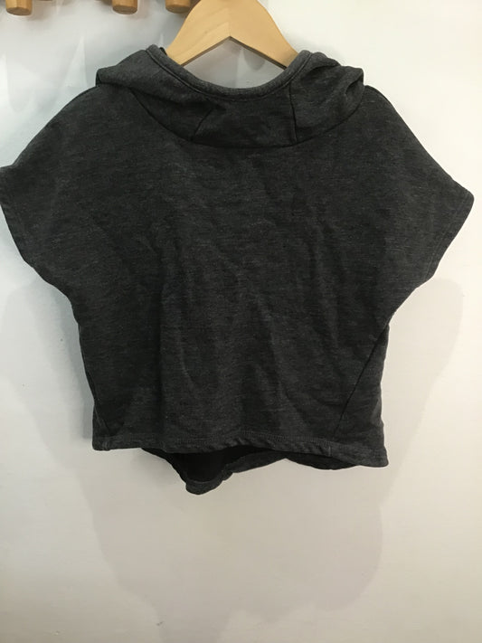 Grey summer hoodie 7-8y