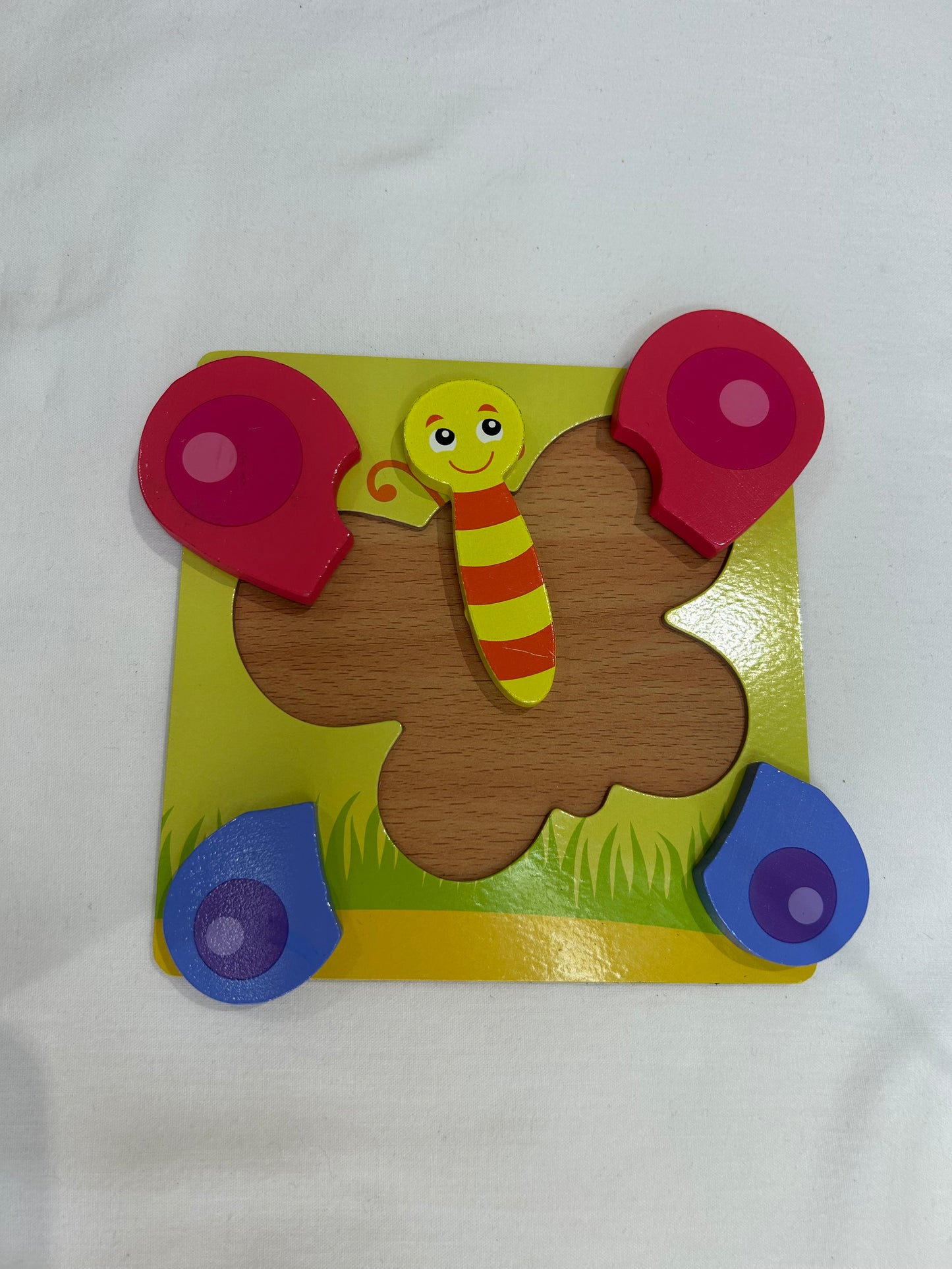 Wooden butterfly puzzle