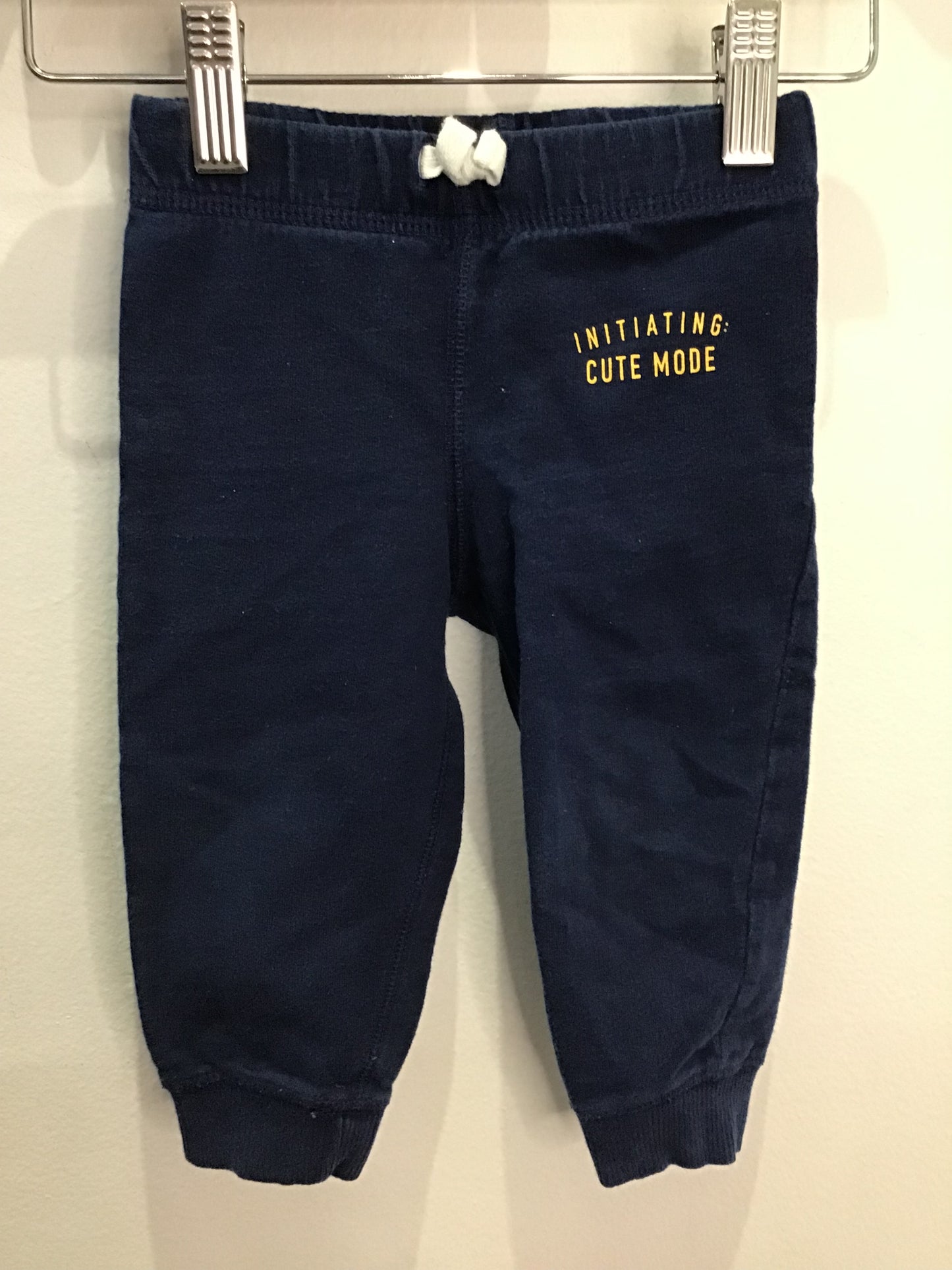 Blue cute mode joggers 12m