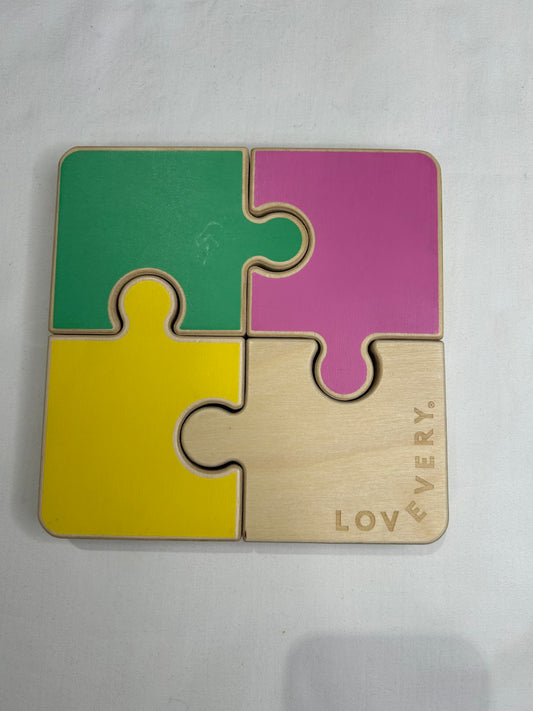 Lovevery puzzle four piece