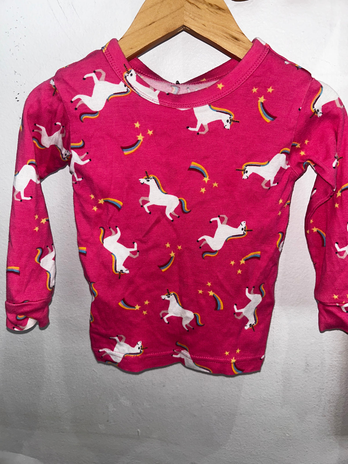 Pink unicorn pyjamas 18-24m