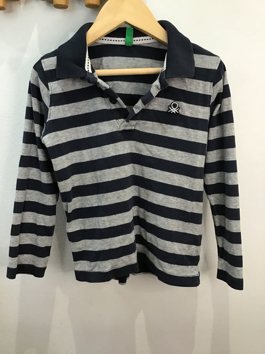 Shirt rugby stripes 4-5y