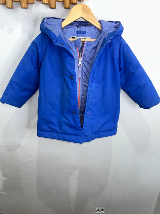 MEC blue jacket  midweight 18m