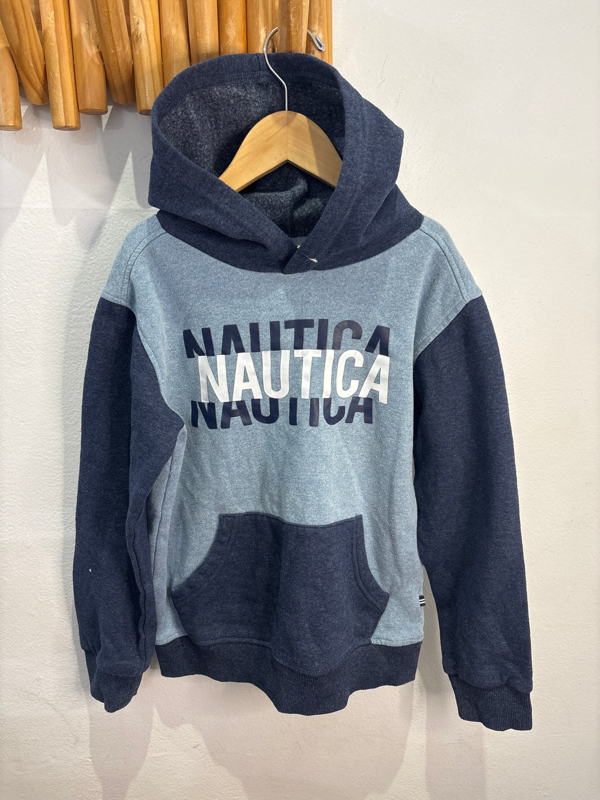 Nautica blue hoodie 8y