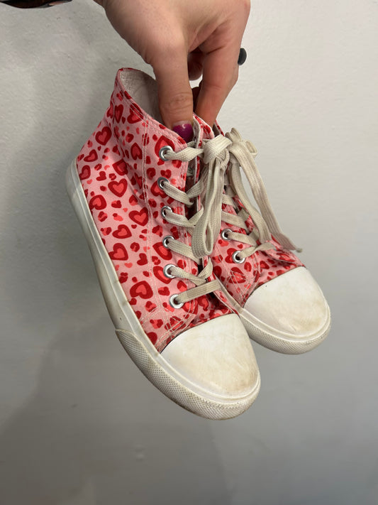 Y3 hearts sneakers