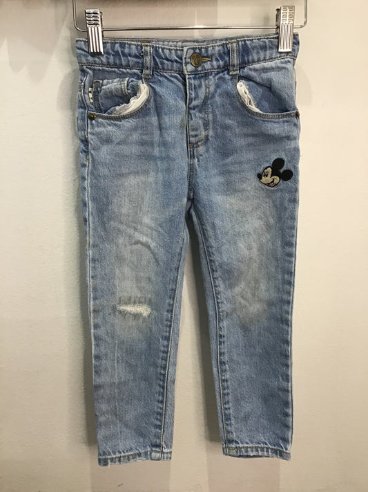 Mickey and friends jeans 3-4y