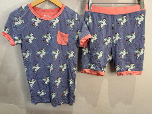 Hatley soft unicorn pyjamas 10y