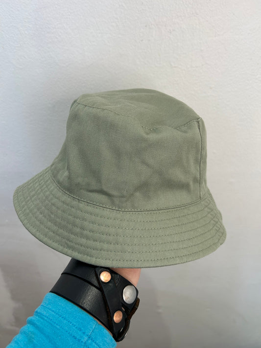 Olive bucket hat 2-5y