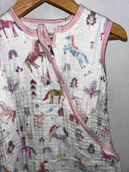 Louloulollipop unicorn sleepsack 3-12m 0.5TOG