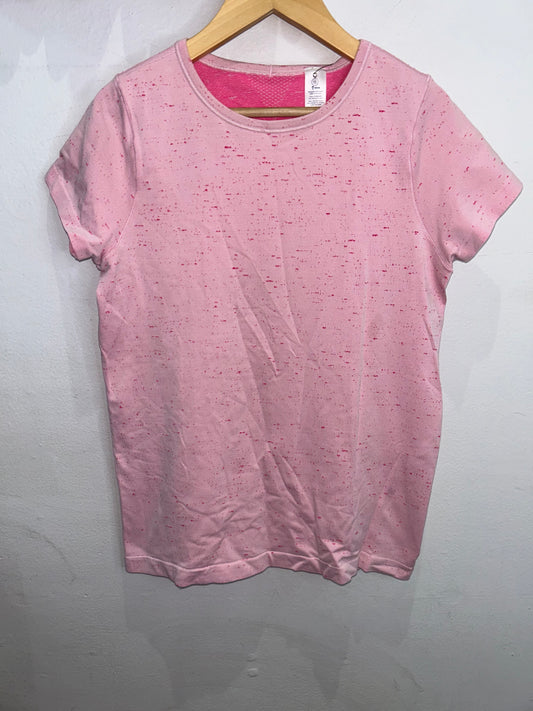 Pink activewear tee 12y
