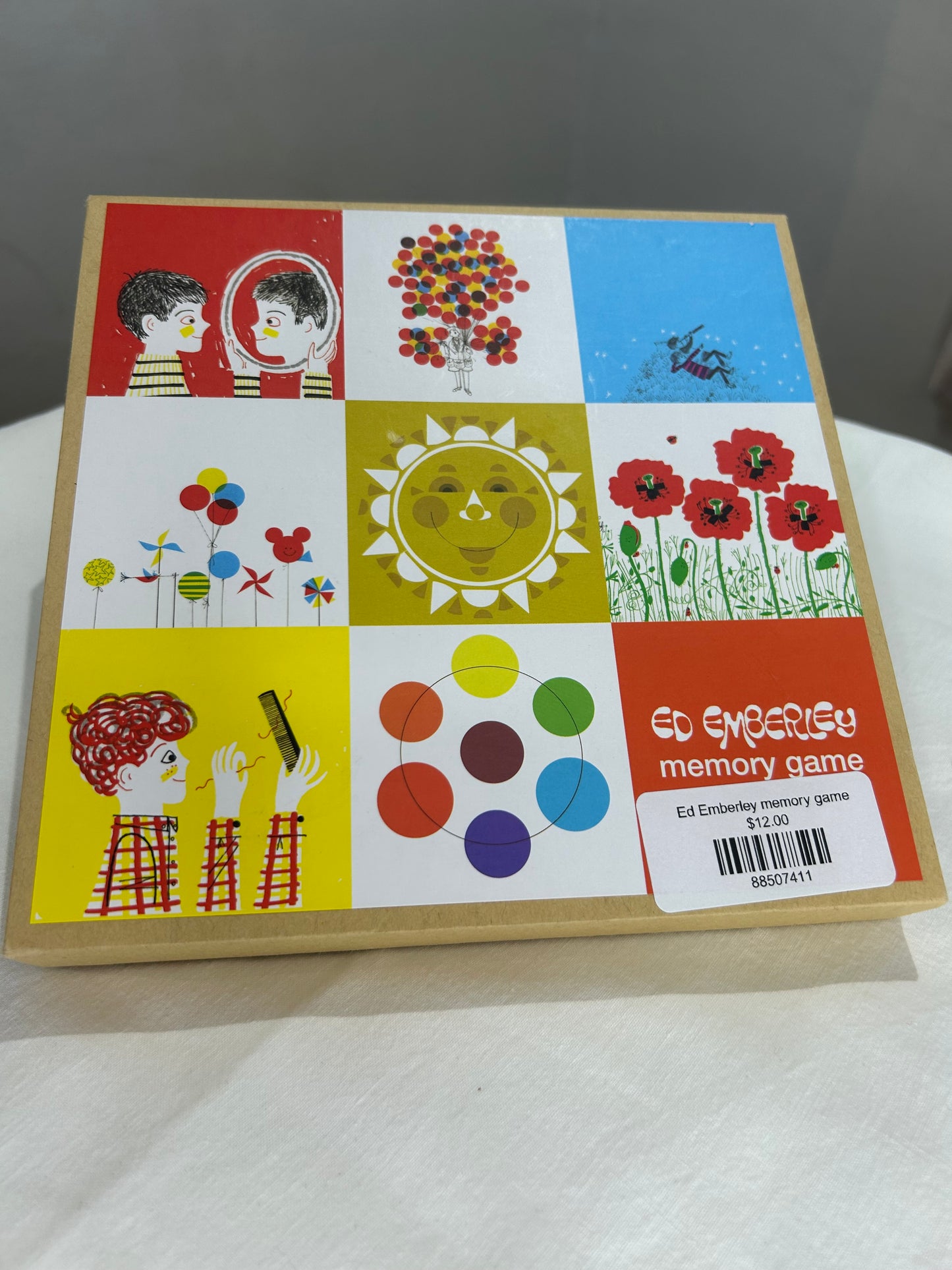 Ed Emberley memory game