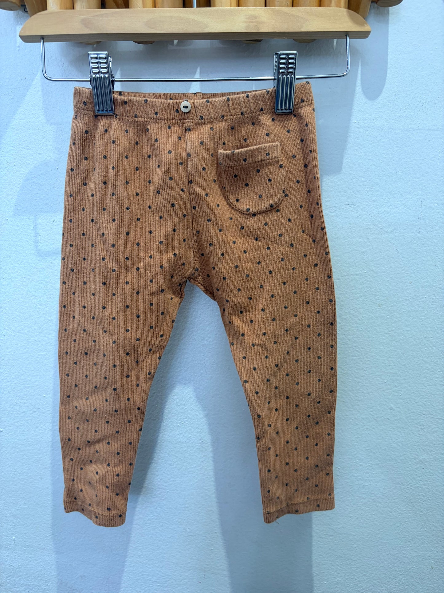 Brown dots pants 18-24m