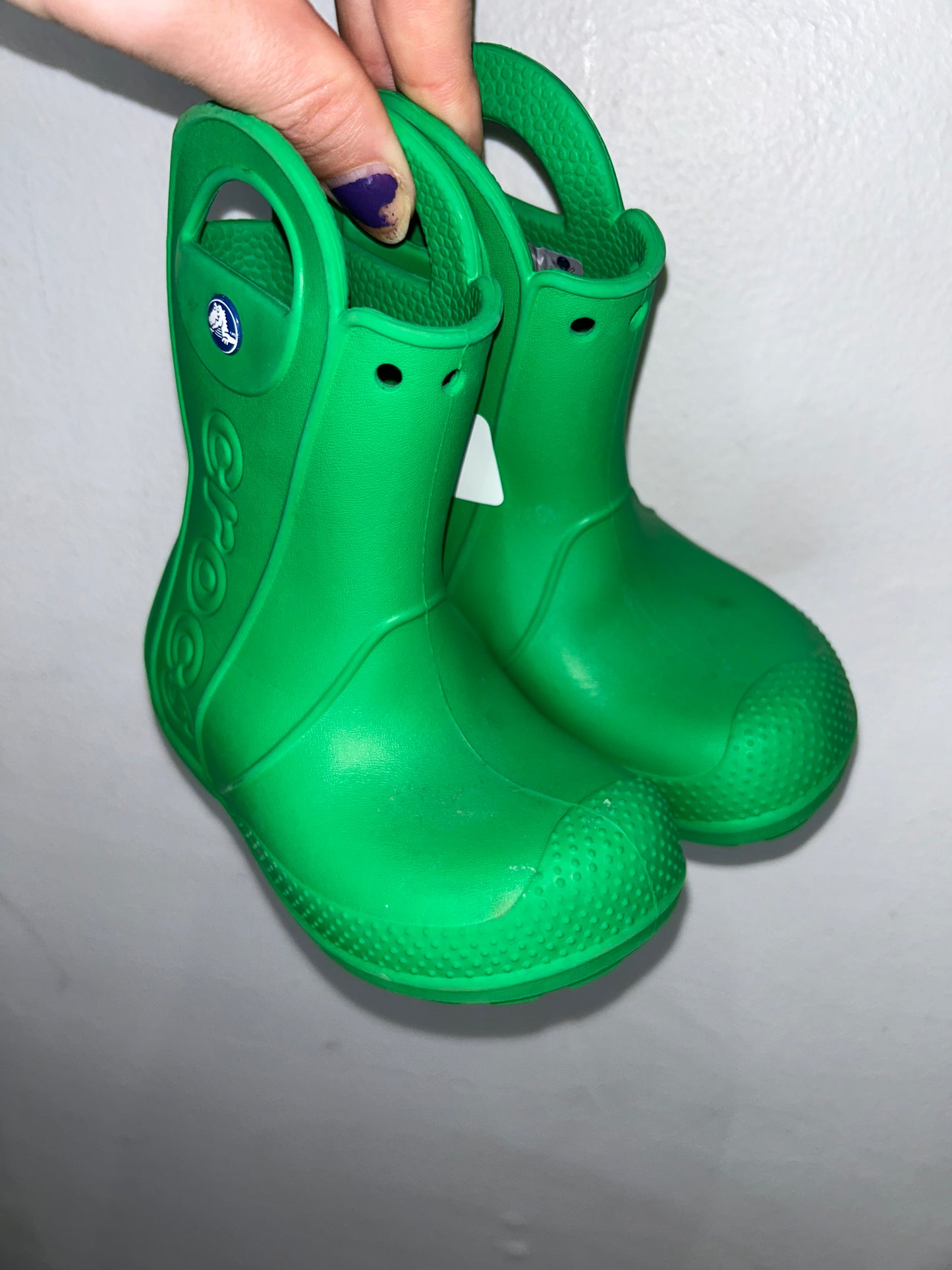 C9 Green Crocs rainboots