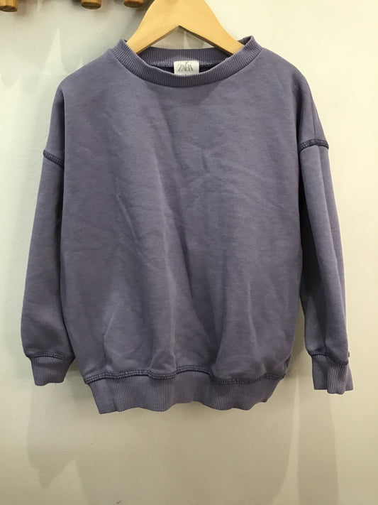 Pullover purple 4-5y