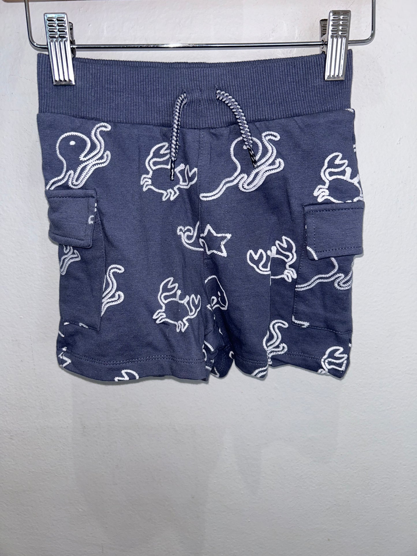 Sea creatures shorts 4y