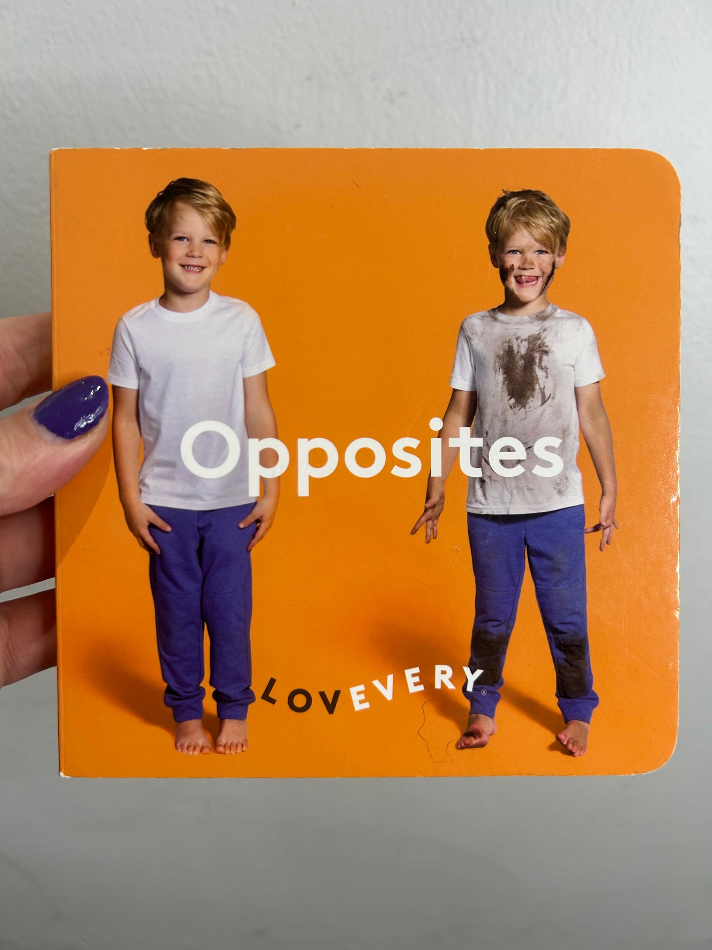 Opposites Lovevery book