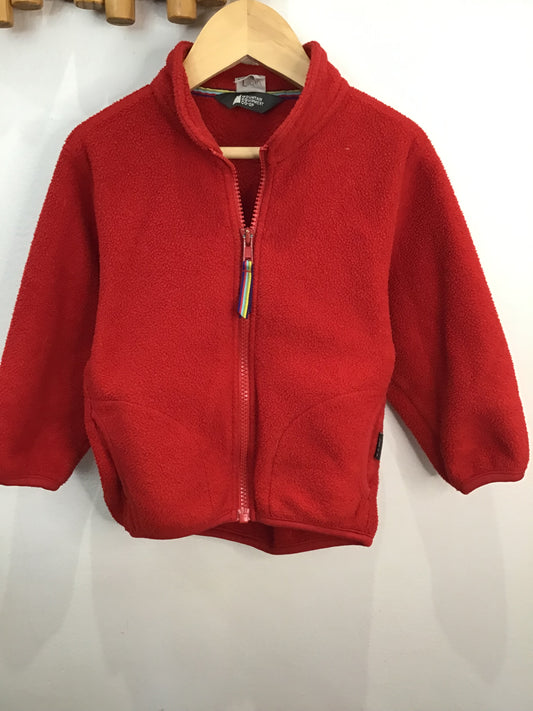 MEC red fleece 3y